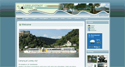 Desktop Screenshot of camping-loreleystadt.de